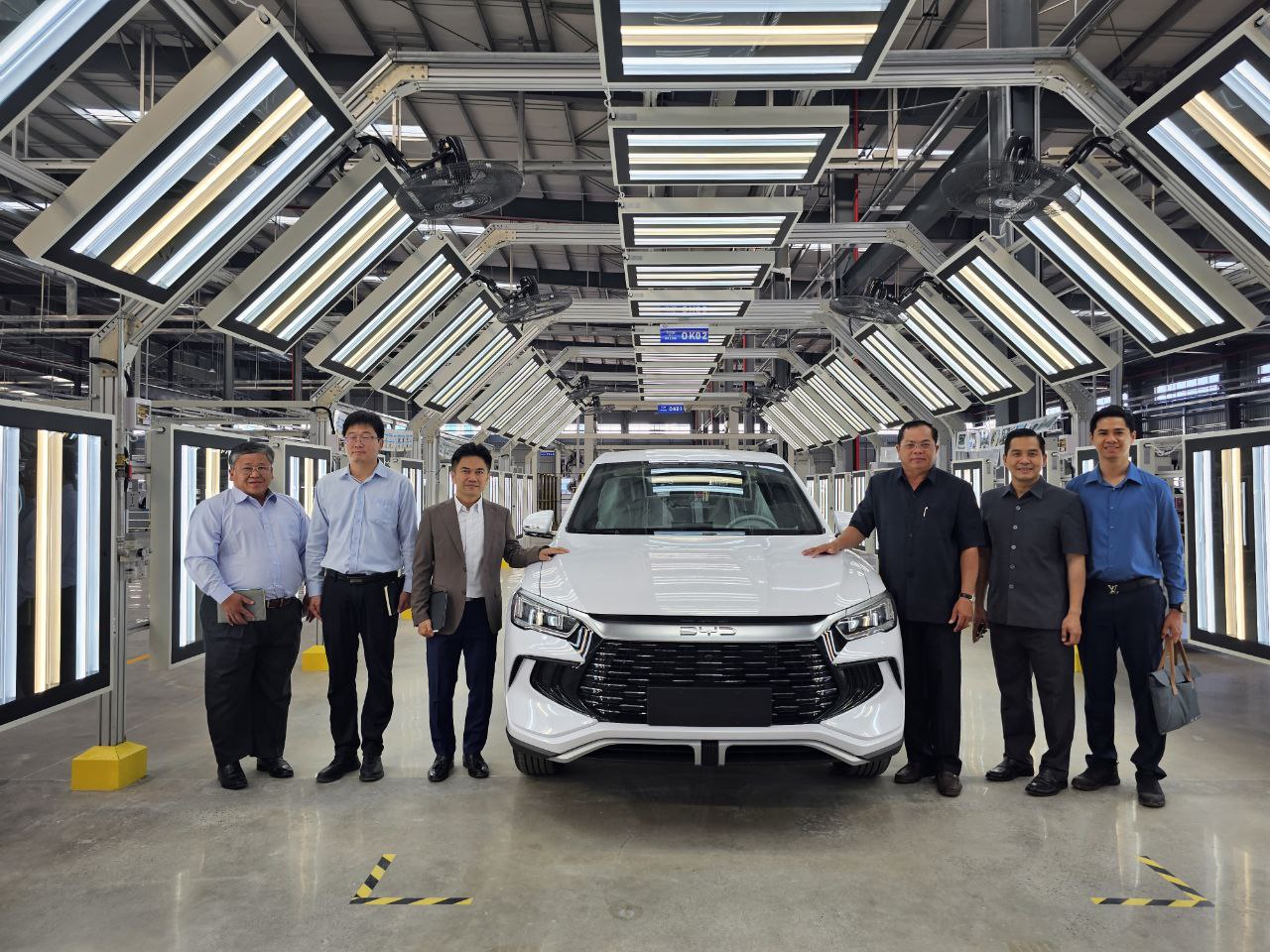 ត្រៀមសម្ពោធរោងចក្រតម្លើងរថយន្តអគ្គិសនី BYD នៅខេត្តព្រះសីហនុ